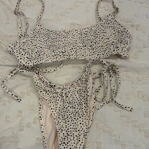 Polka Dot Women's Bikini Set